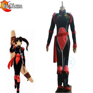 [High-end boutique]Anime Inuyasha Cosplay Costume Sango Battle Suit Cosplay Costume Jumpsuit Hallowe