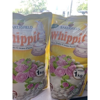 ▤bakers field Whippit non dairy cream paste 1kg