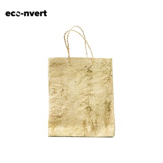 [SET of 3] Handcrafted Rice Straw Paper Bag- Assorted