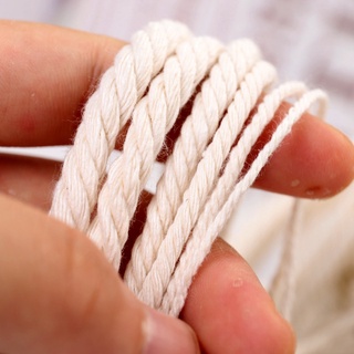 Futon & Shoe Dryers2mm 3mm 4mm Natural Cotton Macrame Rope String Ribbon Sewing Crafts DIY Hilo Mac