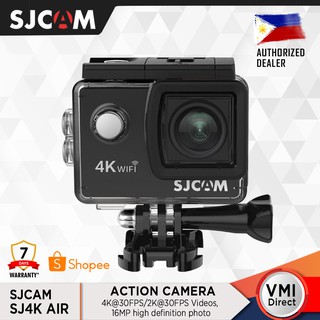SJCAM SJ4000 Air Black Action Camera Full HD 4K with Optional Bundle Accessories / VMI DIRECT