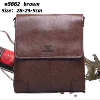 New synthetic leather slingbag for men #5662 26×23×5cm