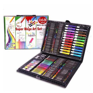 365° 168pcs Coloring Set Painting Water Color Pen Crayon Drawing Art For Children Drawing Tool