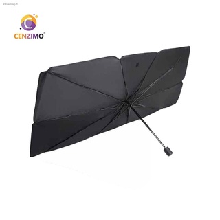 Spot goods※pakyawan※Interior ng sasakyan※Dekorasyon ng kotse✖∏CENZIMO Foldable Car Sunshde Umbrella