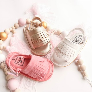 Summer Baby Girls Cute Sandals Leisure PU Shoes (1)