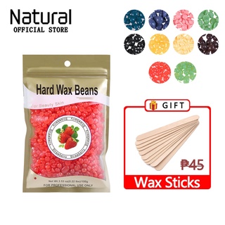 【Ready Stock】♂N&S Hair Removal Wax Beans Painless Film Hard Wax Bean Hot Film Wax Bead Depilatory Re