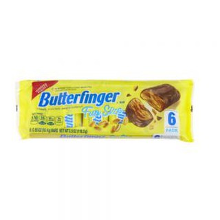 Butterfinger Peanut Butter Bite Snack Size Bars 6pcs
