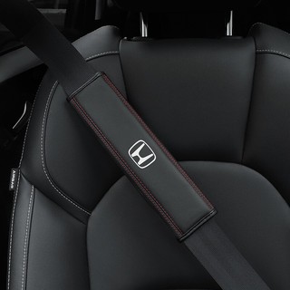 2PCS HONDA seat belt cover leather seat belt shoulder protector car seat belt cover shoulder protec
