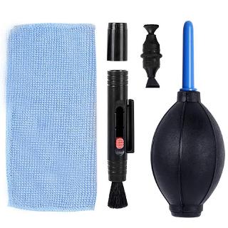 Ready Stock High Quality Digital Camera Cleaning Kit 3 In 1 Dustproof Lens Air Blaster Brush Cloth For Telescopes Spotting Scopes