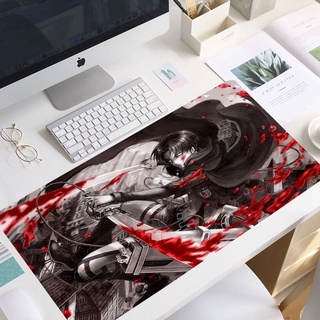 Anime Attack on Titan Large Lock Edge Mouse Pad Computer Mousepad gamer mouse pad laptop desk mat keyboard mouse pad car