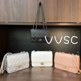VVSC #2021 New Fashion sling bag Korean chain all match shoulder Sling bag (1)
