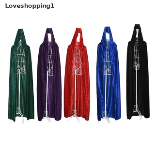 Loveshopping1 Halloween Children Cosplay Death Cape Long Hooded Cloak Wizard Witch Medieval Cape PH