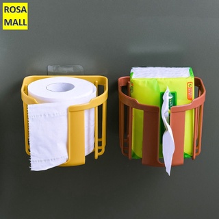 Toilet roll paper box no punching cheap wall mounted shelf toilet paper holder bathroom tissue box roll paper box
