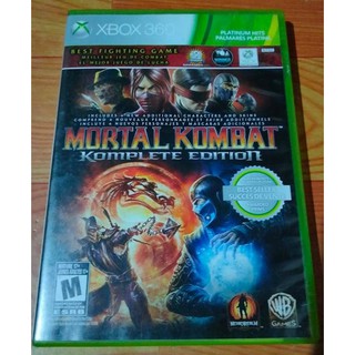 mortal kombat komplete edition xbox 360