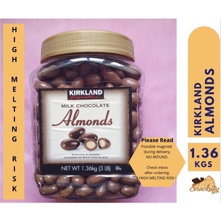 Kirkland Almonds 1.36 kgs | Kirkland Milk Chocolate with Almonds | Kirkland Almond