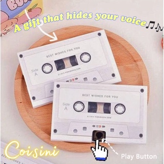 [Coisíní] Exclusive Greeting Recording Voice Card Gift Audio Tape For Boyfriend Gift For Girlfriend Birthday Memory (1)