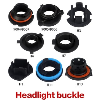 2Pcs LED Car Headlight Adapter Holder Base for H4 H1 H11 Headlamp Light Socket