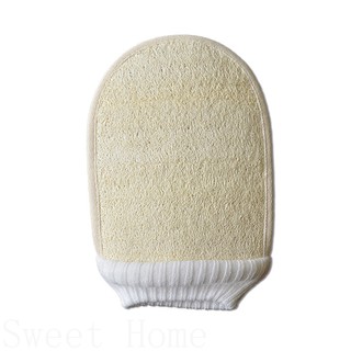 Loofah Shower Bathing Gloves Skin Spa Massage Scrub Body Scrubber Dead Skin Removal Glove SWHM