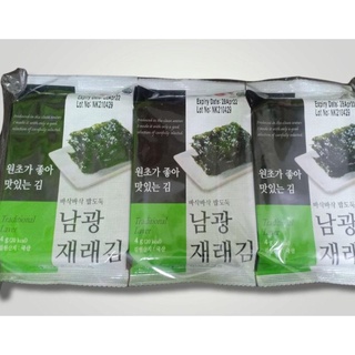 POWDER❄✢◑3pcs NAMKWANG Korean Seaweed/Nori 4g per pack