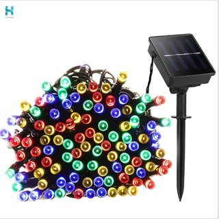 JH 10M Solar 100L Led String Fairy Light Party Outdoor Christmas Decorate Garden Decoration