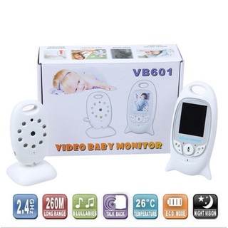 VB601 2.4G Wireless Baby Monitor Video With Night Vision Talk Communicate LCD Display