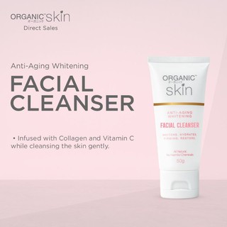 ORGANIC SKIN JAPAN Anti-Aging Whitening Facial Cleanser (50g)