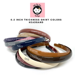 1pc Basic Shiny Headband - many colors available