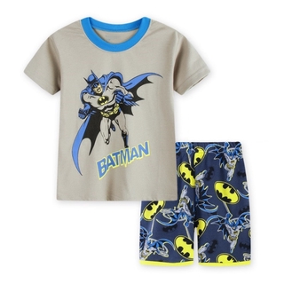 Batman New Boys Home short sleeve 2-piece boy's clothing children's pajamas kids sleepwear