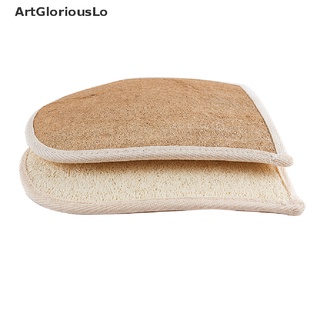 【ArtGloriousLo】 Natural Organic Loofah Exfoliating Bath Gloves High Quality Bath Gloves PH