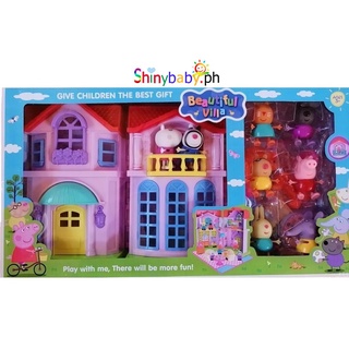 Piggy Music House Toy Gift Box Piggy and her good friend dolls (1)