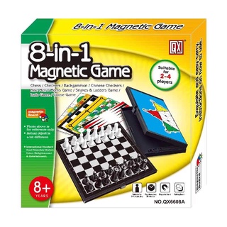 8 In 1 Magnetic Game Family Game Board Game QX6608A