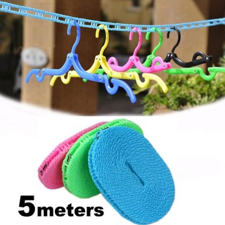 3M Clotheslines Portable Windproof Clothesline For Clothes Rope Outdoor Indoor Home Travel Drying Cl