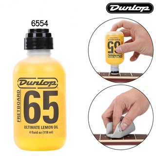 Jim Dunlop 6554 Fretboard Cleaner 65 Ultimate Lemon Oil