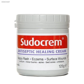 ❇(EXP:2025/03/21) (125g) 100% Authentic SUDOCREM Antiseptic Baby Skin Healing Cream (Made in Ireland