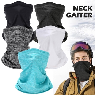 Ice silk Breathable Face Mask / Dust Wind UV Sun Protection Bandana / Neck Gaiter / Women Men Face Scarf / Tube Headwear /