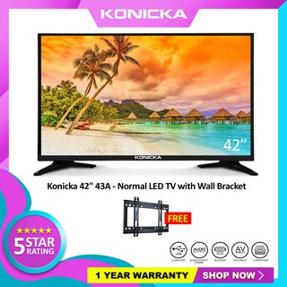 Konicka 42" 43A - Full HD LED TV DN4 with BRACKET