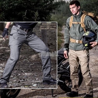 ✁☞New Men Tactics Pants IX9 Waterproof Cargo pants For Combat Hiking Outdoor Apparel Wear-resistant