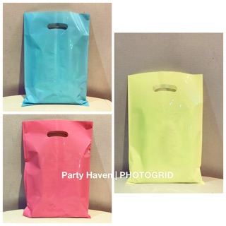 Pastel colors foil loot bag 10”x 7” (10 pcs/pack)