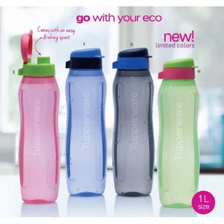 1L Eco Bottle Slim tupperware new tumbler water container storage