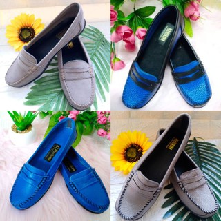 100% Marikina Made Genuine Leather / Loafer Topsider Shoes for WOMEN