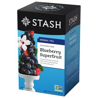 Stash Herbal & Green Teas in 18/20-Count Tea-Bag (Blueberry, Raspberry, Lemon Ginger, Acai, Macha) (2)