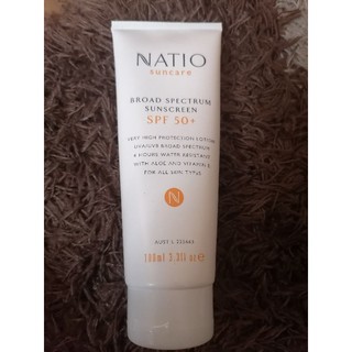 Natio suncare - Broad spectrum sunscreen spf 50+