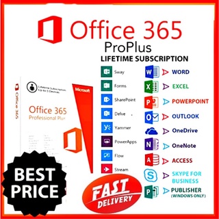 Office 365 Licensed 2021 Latest Ver. Microsoft w 5TB Onedrive