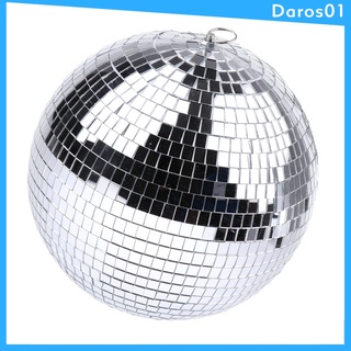 [Daros] Silver Disco Mirror Ball DJ Dance Party Decorative Stage Lighting