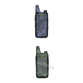 WLN KD-C1 High power pocket size Portable two way radio walkie talkie ocean / jungle camouflage