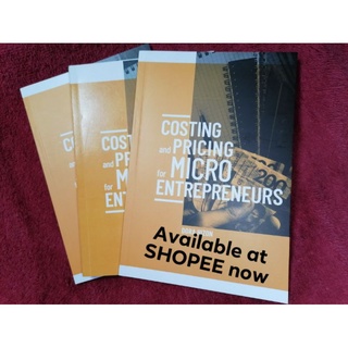 Costing and Pricing for MICRO ENTREPRENEURSIn stock