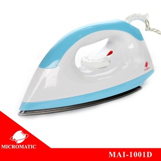 （with 1 year warranty）Micromatic MAI-1001D Non-Stick Coating Sole Plate Flat Iron