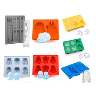 7 in 1 Star Wars Series Silicone Ice Tray Molds Ice Cuber Maker Set