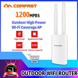 AUOU❤comfast CF- EW72 1200Mpbs AC Outdoor Wireless AP Router 2.4ghz WIFI Repeater Router