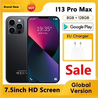 Phone i13 pro max cellphone 2021 appIe 12GB+512GB 7.5inch 5600Mah 5G Smartphone Cheap Mobile Phone